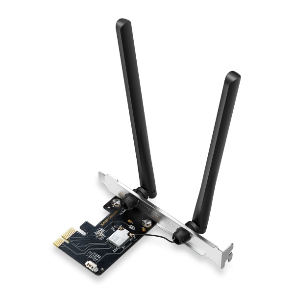 Mercusys Hálózati adapter WiFi AXE5400 - MA86XE (PCIe; 2402Mbps 6GHz + 2402Mbps 5GHz + 574Mpbs 2,4GHz; BT5.2; WPA3) - Image 2