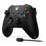 Microsoft Xbox Series X/S Wireless/Bluetooth Gamepad+ USB-C cable Black - Image 2