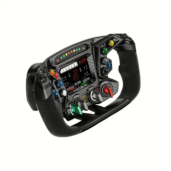 Moza Racing kiegészítő - ESSENZA SCV12 Kormánykerék (Shifter, LED RGB, érintőkijelző, bőr markolat, 310mm) - Image 3