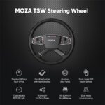 Moza Racing kiegészítő - TSW Kormánykerék (Kamion változat, RGB, 400mm) - Image 2