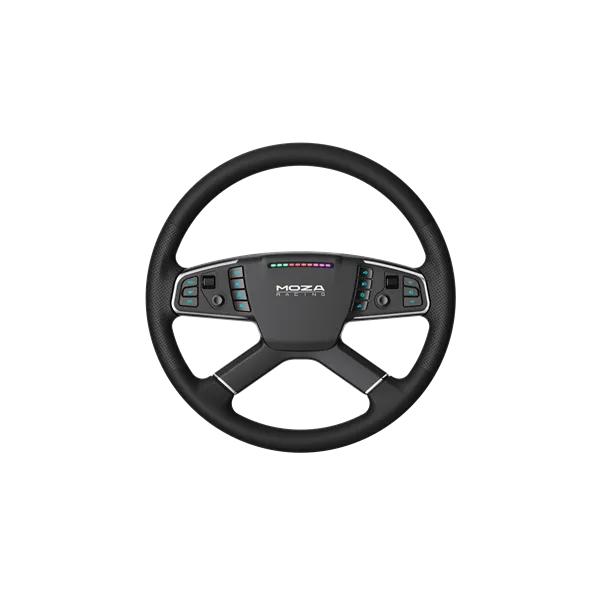 Moza Racing kiegészítő - TSW Kormánykerék (Kamion változat, RGB, 400mm)