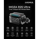 Moza Racing kiegészítő - R25 Ultra Bázis (Direct Drive, True Torque, 25Nm, 21bit encoder, RGB) - Image 3