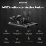 Moza Racing kiegészítő - mBooster pedál szett (Active Pedal Set) - Image 2