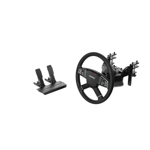 Moza Racing csomag - Trucking PC Szimulátor szett (Kamion/Traktor, DD, R5 bázis, TSW kormány, SR-P Lite pedál, bilincs)