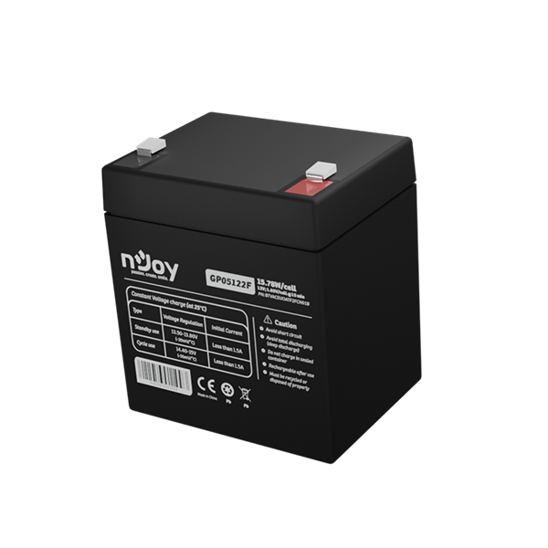 Njoy 12V/5Ah szünetmentes akkumulátor 1db/csomag - Image 6