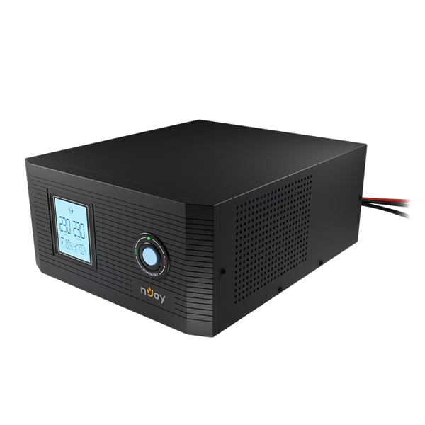 NJOY Inverter - Aira 1200 (2 Schuko, Szinusz hullám, Akku Támogatás: 40Ah-200Ah, AVR,  fekete) - Image 6