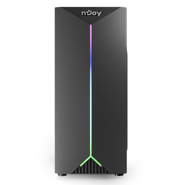 NJOY Számítógépház -  ANIL (fekete, ablakos, ATX, 1x12cm, 2xUSB2.0, 1x USB3.0) - Image 12