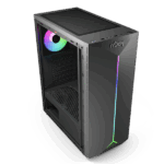 NJOY Számítógépház -  ANIL (fekete, ablakos, ATX, 1x12cm, 2xUSB2.0, 1x USB3.0) - Image 14