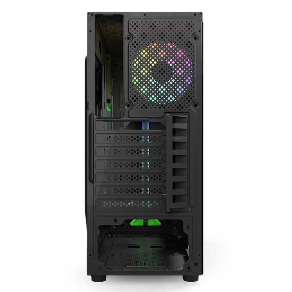 NJOY Számítógépház -  ANIL (fekete, ablakos, ATX, 1x12cm, 2xUSB2.0, 1x USB3.0) - Image 18