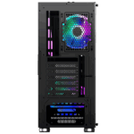 NJOY Számítógépház -  FORT (fekete, ablakos, ATX, 2x12cm, 1xUSB2.0, 2xUSB3.0) - Image 3