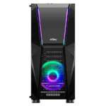 NJOY Számítógépház -  FORT (fekete, ablakos, ATX, 2x12cm, 1xUSB2.0, 2xUSB3.0) - Image 5