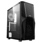 NJOY Számítógépház -  FORT (fekete, ablakos, ATX, 2x12cm, 1xUSB2.0, 2xUSB3.0) - Image 6