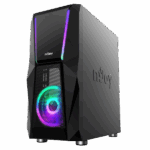 NJOY Számítógépház -  FORT (fekete, ablakos, ATX, 2x12cm, 1xUSB2.0, 2xUSB3.0) - Image 9