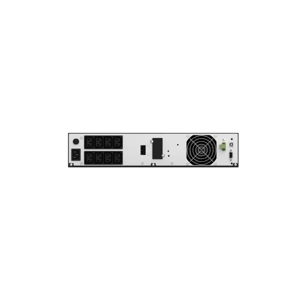NJOY Szünetmentes 1000VA - Aster 1K (8x IEC C13, On-line, RS232, USB, szoftver, LCD kijelző, 2U rack) - Image 6
