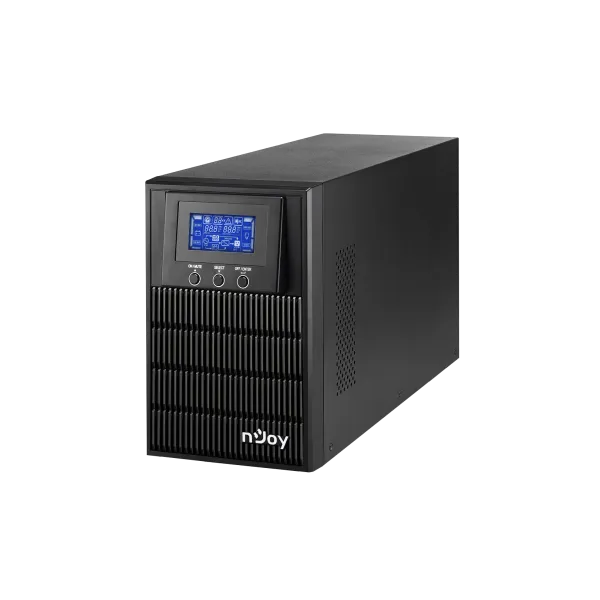 NJOY Szünetmentes  1000VA - Aten Pro 1000 (3 Schuko, USB/RS-232, On-line, szinuszhullám, generátor támogatás, Eco mód)