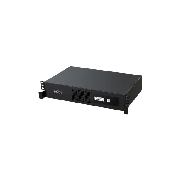 NJOY Szünetmentes 1000VA - Code 1000 (8 IEC C13, line-interaktív, USB menedzsment, szoftver, LCD kijelző, 2U rack)