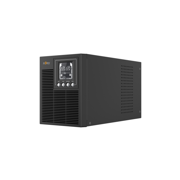 NJOY Szünetmentes  1000VA - Echo Pro 1000 (3 Schuko, RS-232, On-line, szinuszhullám, generátor támogatás, fekete) - Image 3