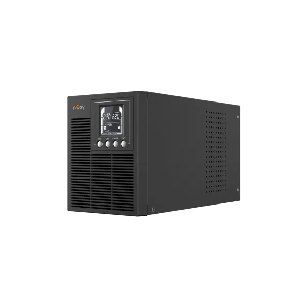 NJOY Szünetmentes  1000VA - Echo Pro 1000 (3 Schuko, RS-232, On-line, szinuszhullám, generátor támogatás, fekete) - Image 3
