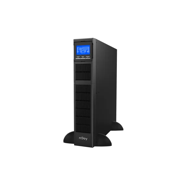NJOY Szünetmentes Balder 1500, 1500VA, 1500W, Online rack (2U), LCD display