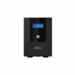 NJOY Szünetmentes  1500VA - Cadu 1500 (4 Schuko, line-interaktív, USB menedzsment, RJ11/45 vonalvédelem(1Gb/s), fekete) - Image 2