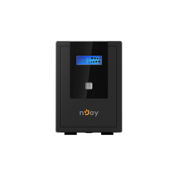 NJOY Szünetmentes  1500VA - Cadu 1500 (4 Schuko, line-interaktív, USB menedzsment, RJ11/45 vonalvédelem(1Gb/s), fekete) - Image 2