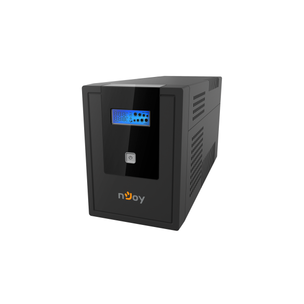 NJOY Szünetmentes  1500VA - Cadu 1500 (4 Schuko, line-interaktív, USB menedzsment, RJ11/45 vonalvédelem(1Gb/s), fekete) - Image 4