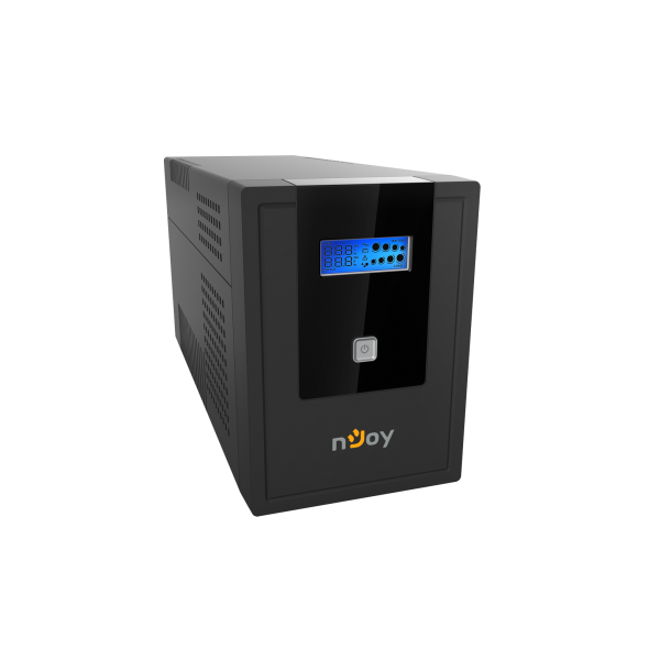 NJOY Szünetmentes  1500VA - Cadu 1500 (4 Schuko, line-interaktív, USB menedzsment, RJ11/45 vonalvédelem(1Gb/s), fekete) - Image 6