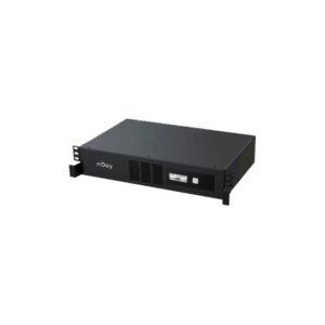 NJOY Szünetmentes 2000VA - Code 2000 (8 IEC C13, line-interaktív, USB menedzsment, szoftver, LCD kijelző, 2U rack)