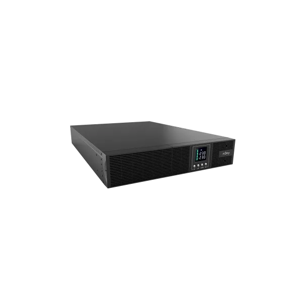 NJOY Szünetmentes 3000VA - Aster 3K (8x IEC C13, On-line, RS232, USB, szoftver, LCD kijelző, 2U rack) - Image 2