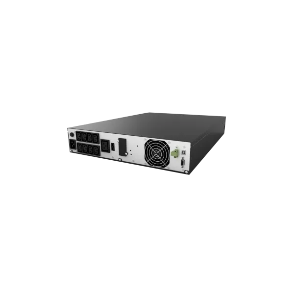 NJOY Szünetmentes 3000VA - Aster 3K (8x IEC C13, On-line, RS232, USB, szoftver, LCD kijelző, 2U rack) - Image 4