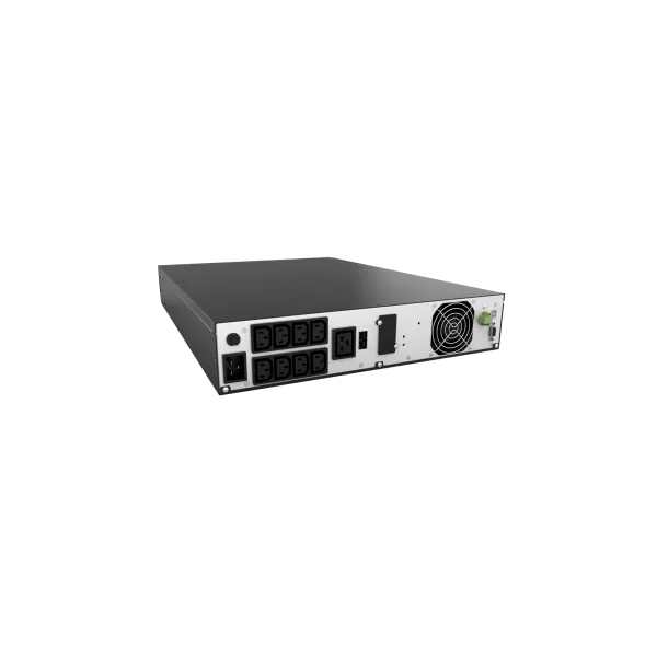 NJOY Szünetmentes 3000VA - Aster 3K (8x IEC C13, On-line, RS232, USB, szoftver, LCD kijelző, 2U rack) - Image 5