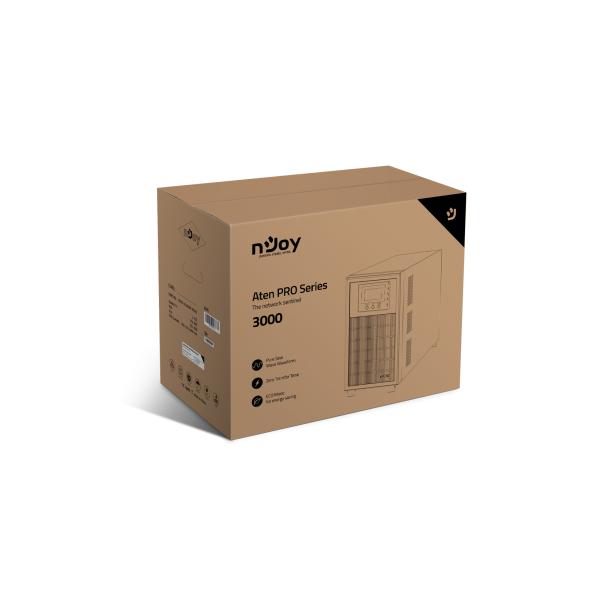 NJOY Szünetmentes ATEN PRO 3000, 3000VA, 2700W, Online, LCD display - Image 7