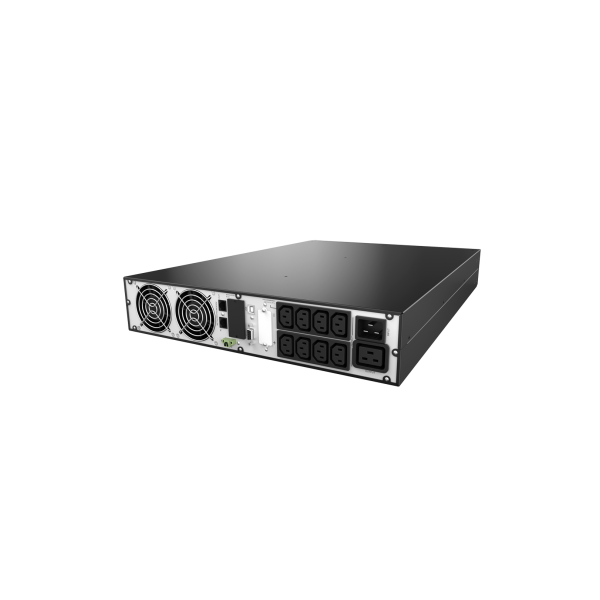 NJOY Szünetmentes 3000VA - Balder 3000 (On-line, RS232, USB, szoftver, LCD kijelző, 2U rack) - Image 7