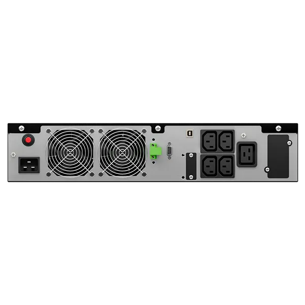 NJOY Szünetmentes 3000VA - Runa 3000 (On-line, RS232, USB, szoftver, LCD kijelző, 2U rack) - Image 4
