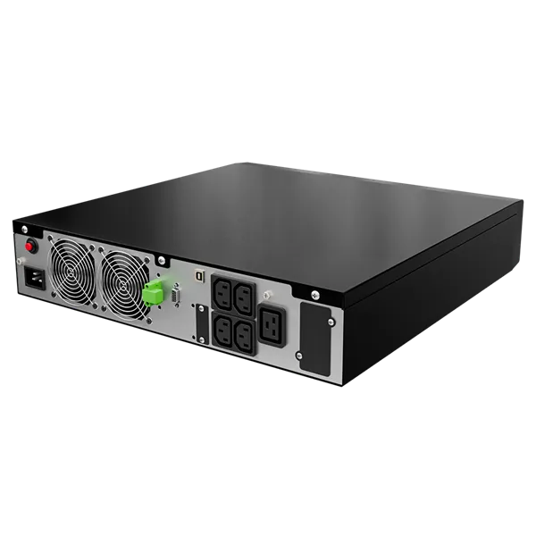 NJOY Szünetmentes 3000VA - Runa 3000 (On-line, RS232, USB, szoftver, LCD kijelző, 2U rack) - Image 6