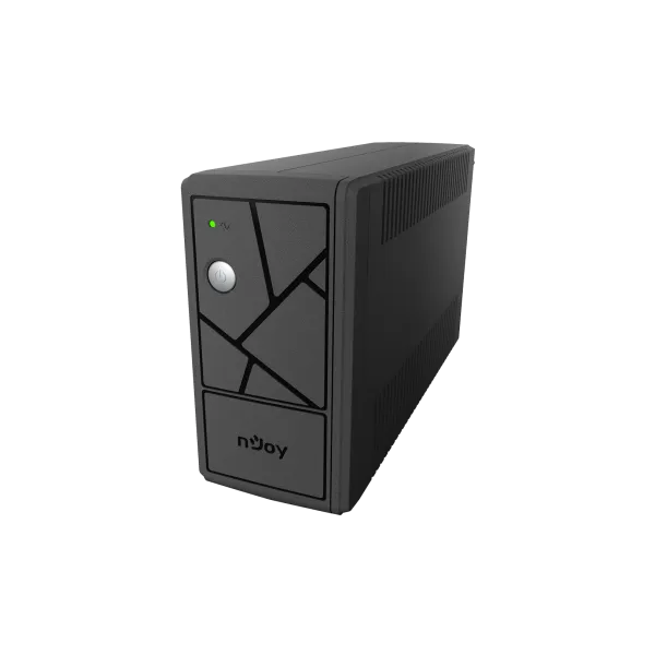 NJOY Szünetmentes  600VA - Keen 600 USB (2 Schuko, line-interaktív, USB menedzsment, RJ11/45 vonalvédelem, fekete) - Image 3