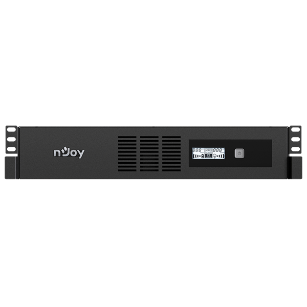 NJOY Szünetmentes 800VA - Code 600 (4 IEC C13, line-interaktív, USB menedzsment, szoftver, LCD kijelző, 2U rack) - Image 2