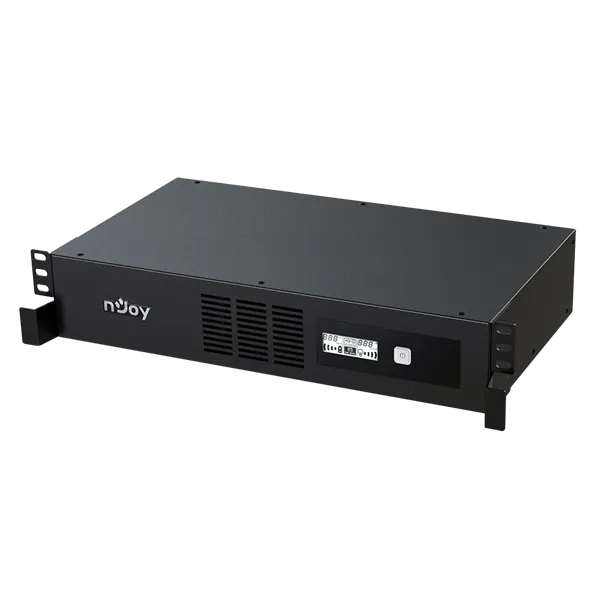 NJOY Szünetmentes 600VA - Code 600 (4 IEC C13, line-interaktív, USB menedzsment, szoftver, LCD kijelző, 2U rack) - Image 3
