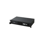 NJOY Szünetmentes 800VA - Code 800 (4 IEC C13, line-interaktív, USB menedzsment, szoftver, LCD kijelző, 2U rack)