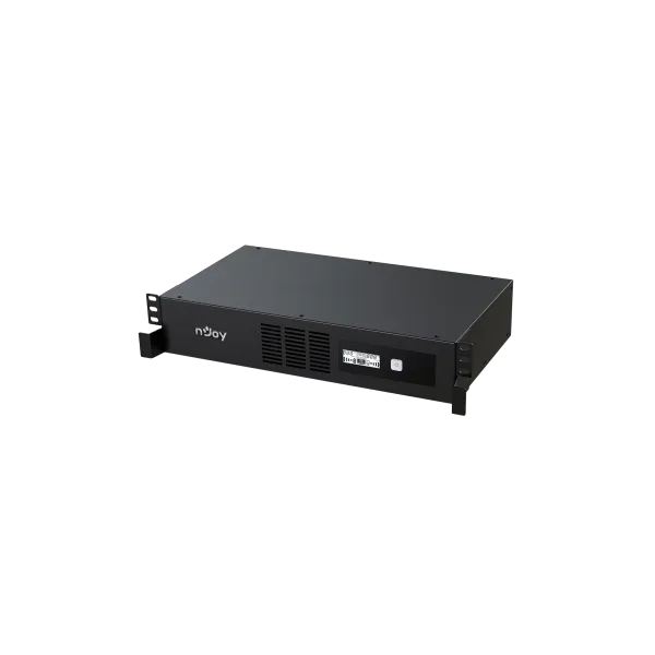 NJOY Szünetmentes 800VA - Code 800 (4 IEC C13, line-interaktív, USB menedzsment, szoftver, LCD kijelző, 2U rack) - Image 1