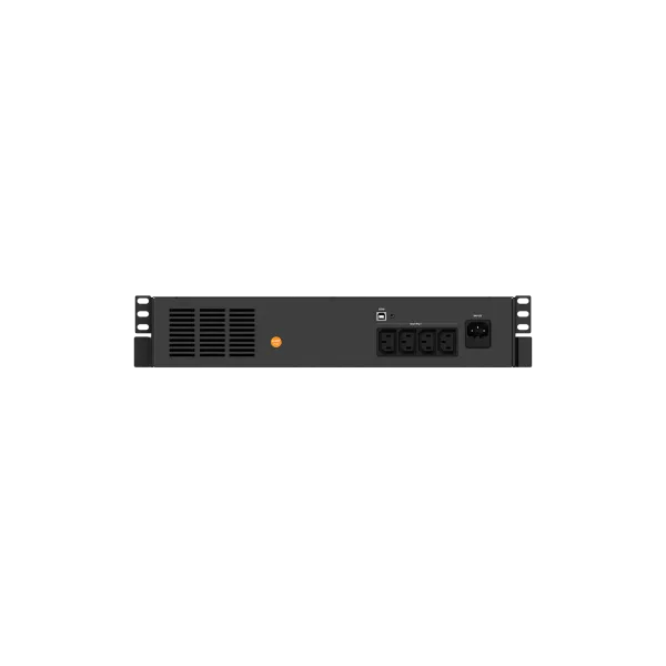 NJOY Szünetmentes 800VA - Code 800 (4 IEC C13, line-interaktív, USB menedzsment, szoftver, LCD kijelző, 2U rack) - Image 3