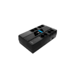NJOY Szünetmentes 800VA - Token 800 (2x4 Schuko, line-interaktív,HID USB, LCD, túlfeszültség védett, fekete)