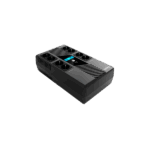 NJOY Szünetmentes 800VA - Token 800 (2x4 Schuko, line-interaktív,HID USB, LCD, túlfeszültség védett, fekete) - Image 4