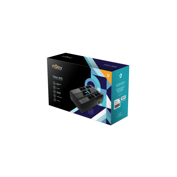 Njoy UPCSBLS680TTOAZ01B Token 800 LCD 800VA UPS - Image 10
