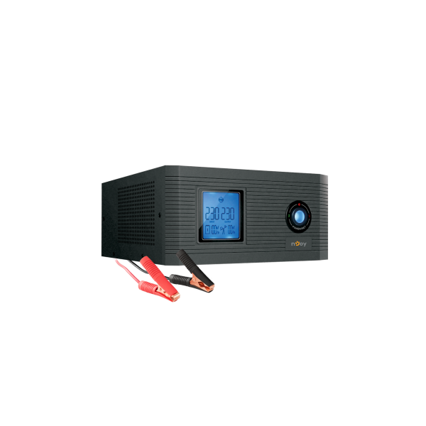 NJOY Inverter - Aira 600 (2 Schuko, Szinusz hullám, Akku Támogatás: 40Ah-200Ah, AVR,  fekete) - Image 2