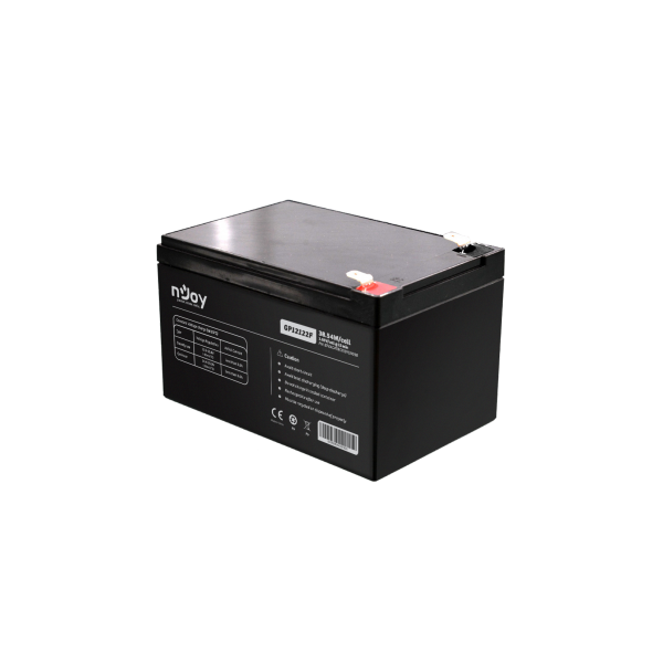 NJOY Szünetmentes akkumulátor - GP12122F (12V/12Ah, T2/F2, zárt, gondozás mentes, AGM) - Image 3