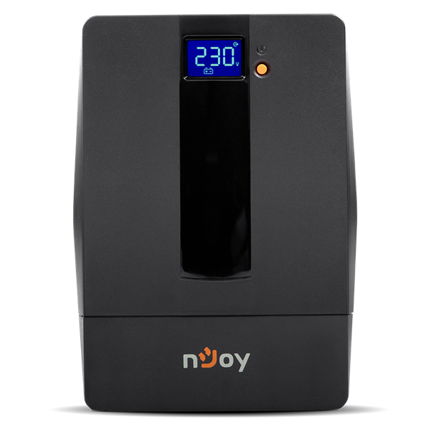 NJOY Szünetmentes + AVR Horus Plus 1000, 1000VA, 600W, Line-Interactive, LCD Touch display - Image 4