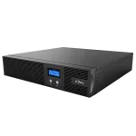 NJOY Szünetmentes 2200VA - Argus 2200 (4 IEC C13, line-interaktív, RJ45, RS232, USB, szoftver, LCD kijelző, 2U rack)