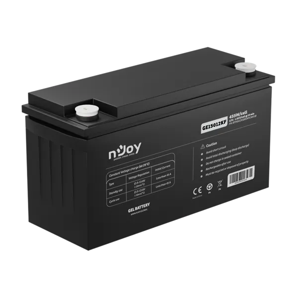NJOY akkumulátor - GE15012KF (12V/150Ah, T11, zárt, gondozás mentes, GEL) - Image 4