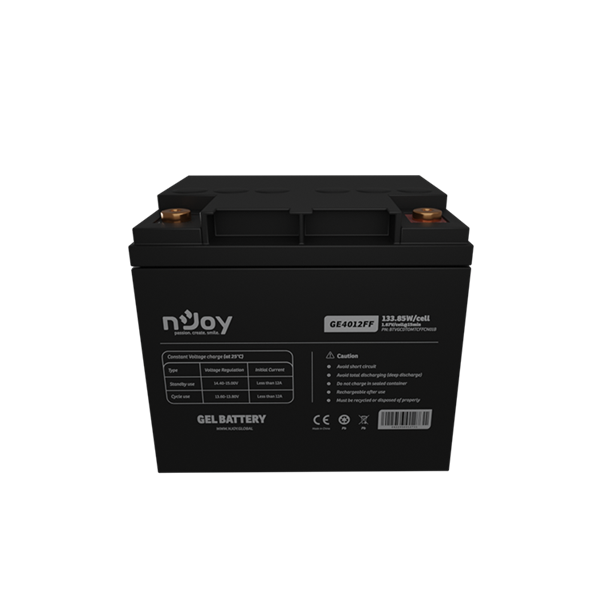 NJOY akkumulátor - GE4012FF (12V/40Ah, T6, zárt, gondozás mentes, GEL) - Image 2